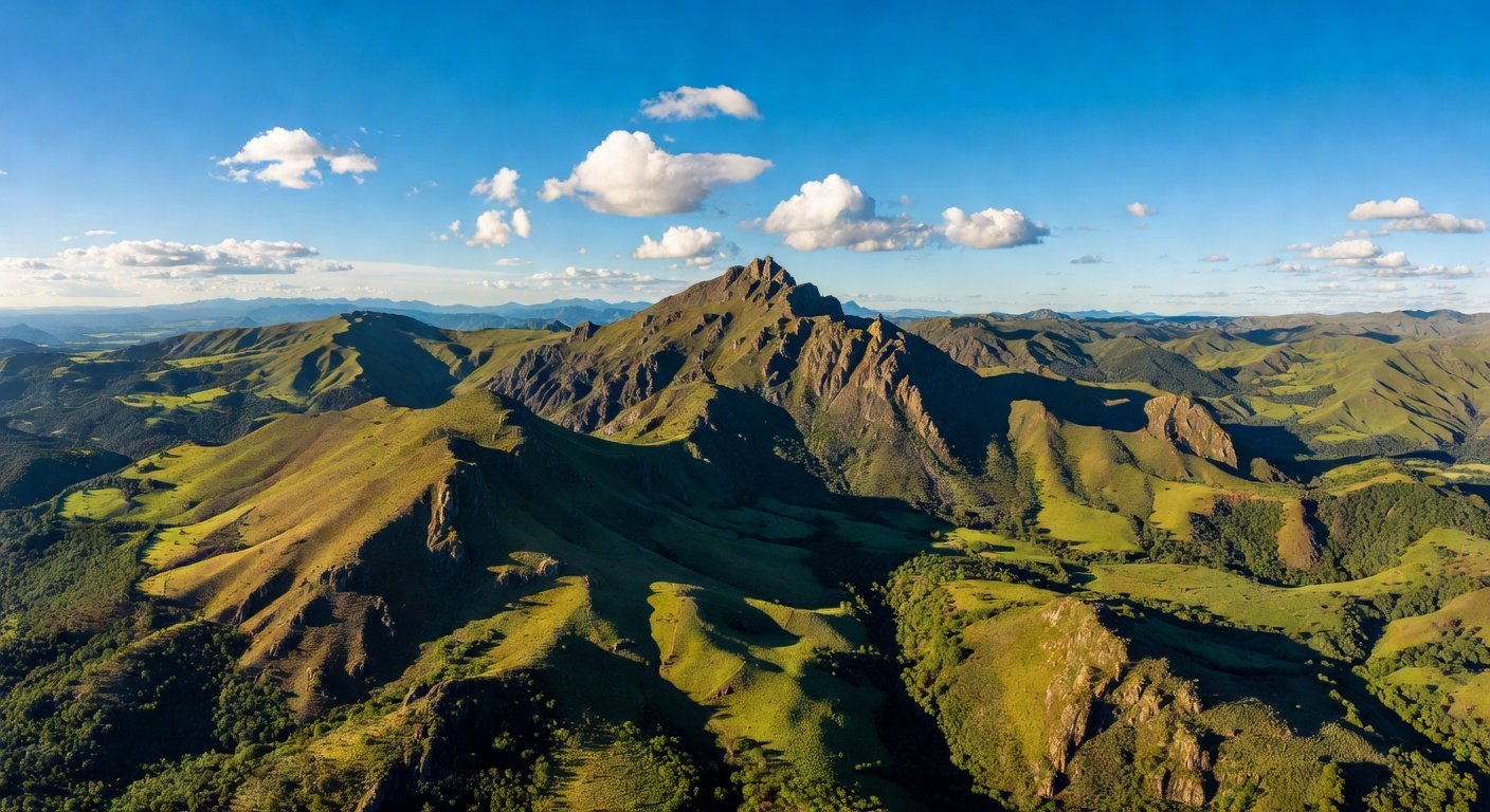 Vista panorámica del Cerro Uritorco